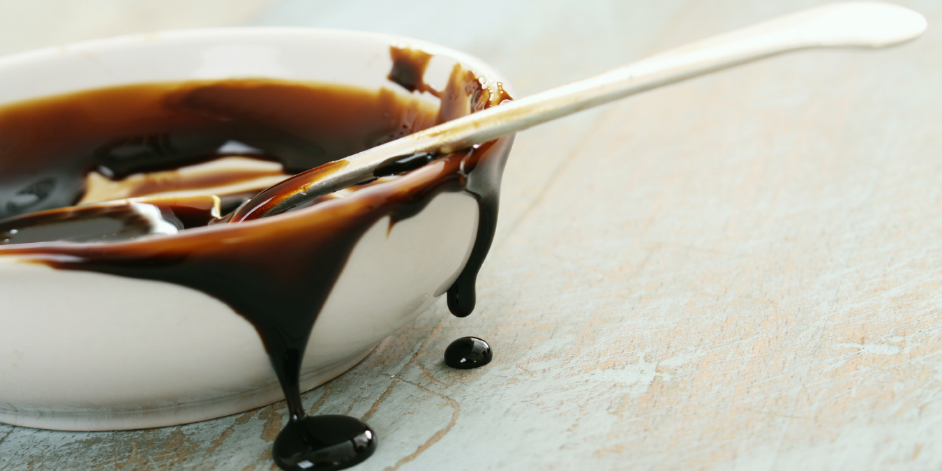 molasses in a bowl