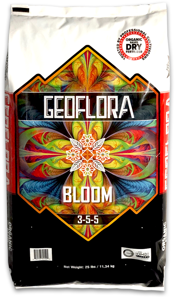 Geoflora Dry Nutrients - BLOOM Formula - Dry Fertilzers - Geopot.com