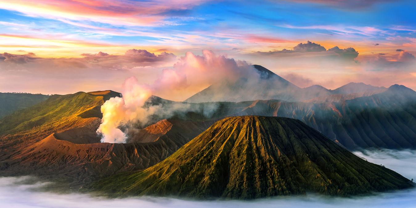 Azomite image of volcano